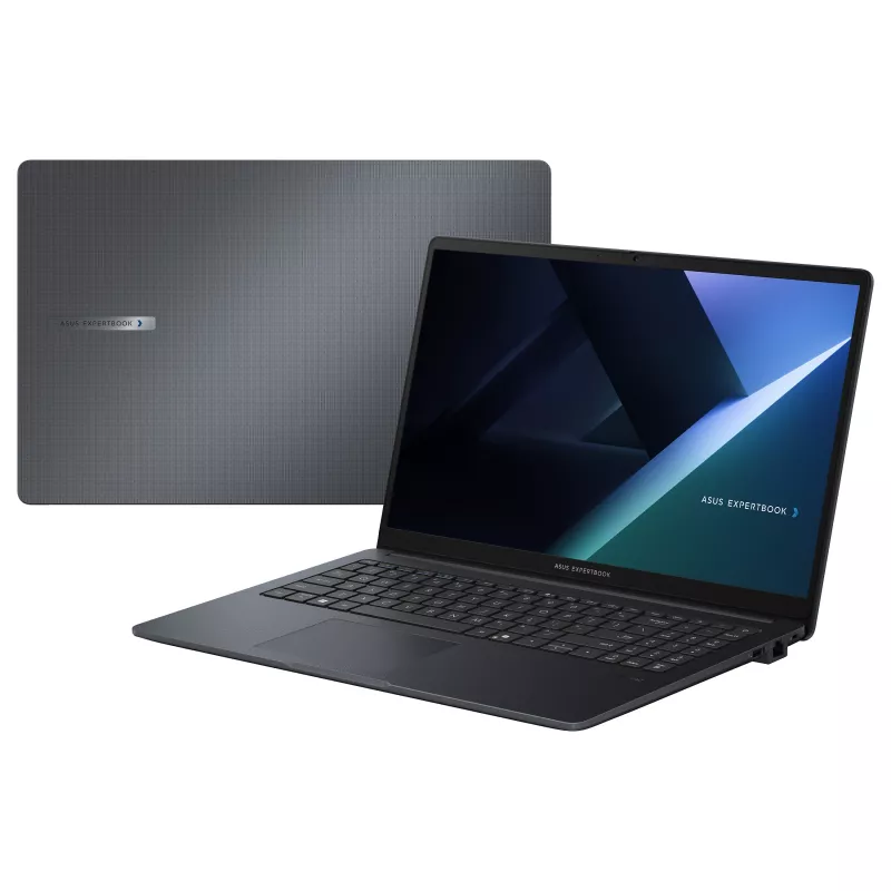 ASUS ExpertBook B1 B1503CVA-S79180 15,6 Zoll Full HD IPS Laptop, Intel Core 7 150U, 16GB DDR5, 256GB SSD, FreeDOS, Deutsche Tastatur, Star Black