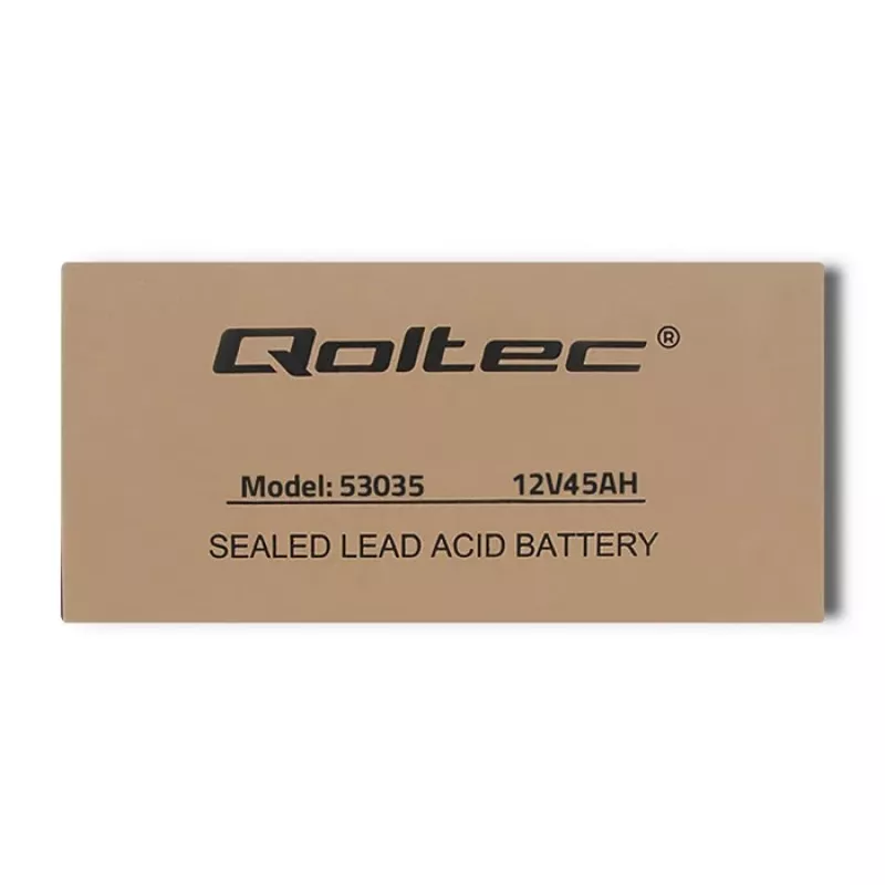 Qoltec 53035 AGM-Batterie 12V 45Ah 540A