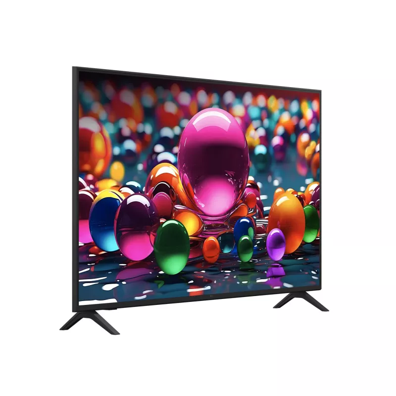 LG 55UA75006LA 55 Zoll 4K Ultra HD Smart LED TV mit webOS 25, Schwarz