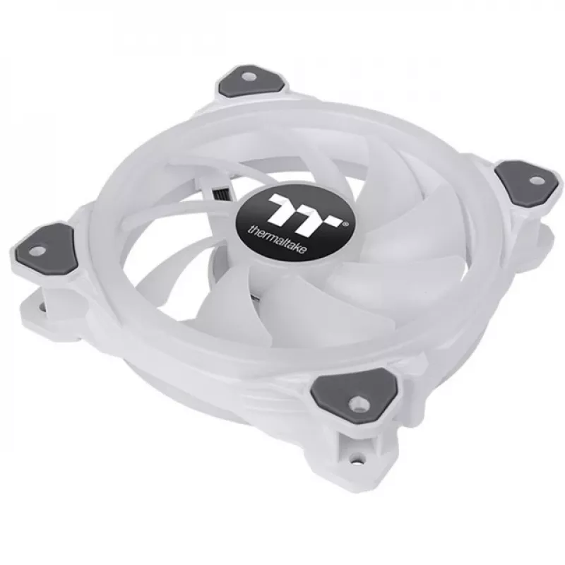 Thermaltake Riing Trio 12 RGB Radiator Fan White TT Premium Edition (3er-Pack mit Controller)
