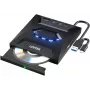 Unitek Externer DVD/CD-Brenner, USB 5Gbps Hub, SD-Kartenleser T1037A01