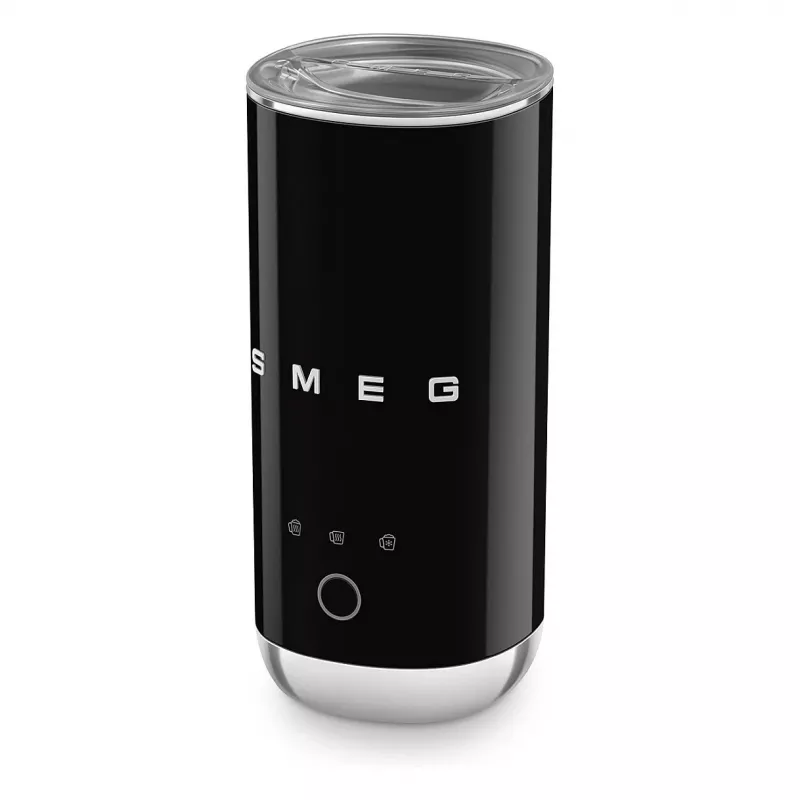 Smeg MFF02BLEU Milchaufschäumer, 3 Funktionen, Antihaft, 500 W, Pastellblau
