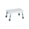 ANTAR Bath Step AT51128 - Rutschfeste Duschstufe, 100 mm Höhe, Weiß/Grau