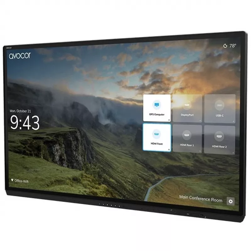 Avocor AVG-6560 65 inch 4K Interaktives Touch-Display G Serie