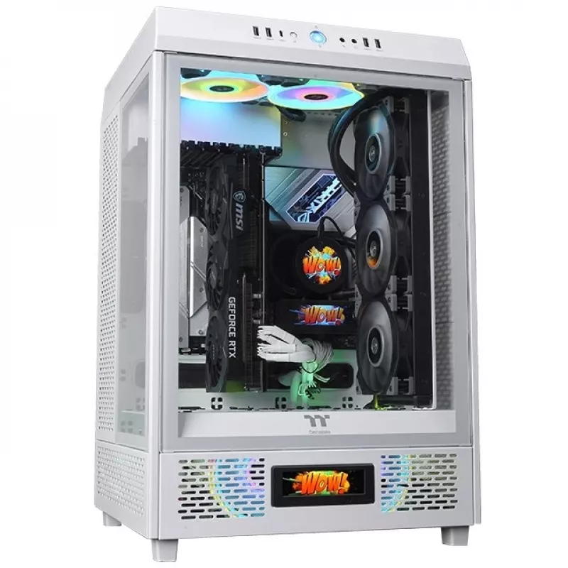 Thermaltake LCD Panel Kit Snow White für The Tower 500