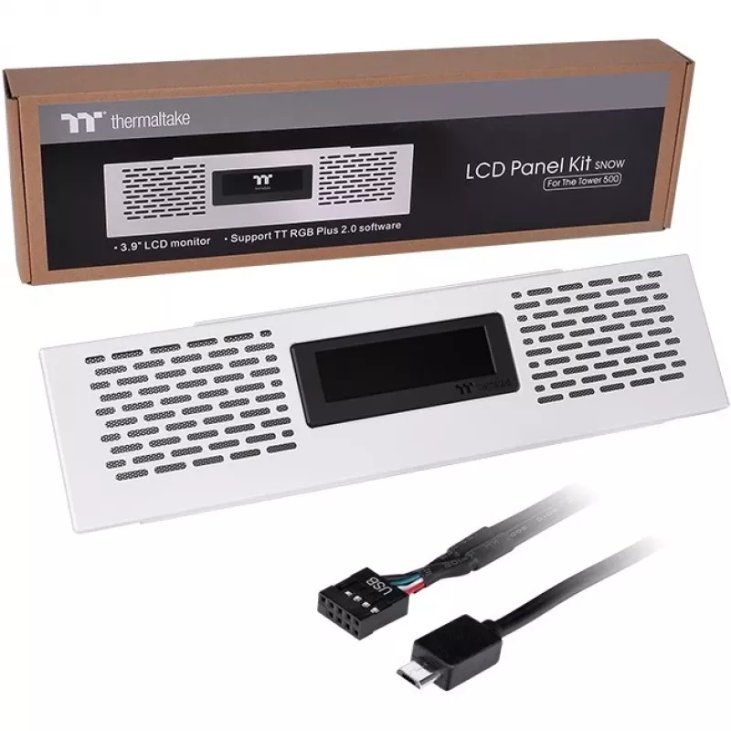 Thermaltake LCD Panel Kit Snow White für The Tower 500