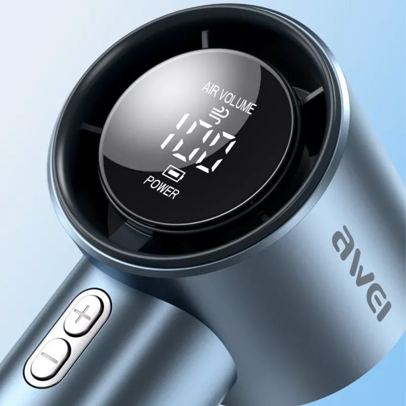 AWEI F38 Mini Handheld Fan Blau