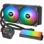 Thermaltake Floe RC 240 All-in-One Flüssigkeits-CPU-Kühler mit integriertem RAM-Wasserblock, 240mm Radiator, 2x 120mm ARGB PWM Lüfter, Intel/AMD