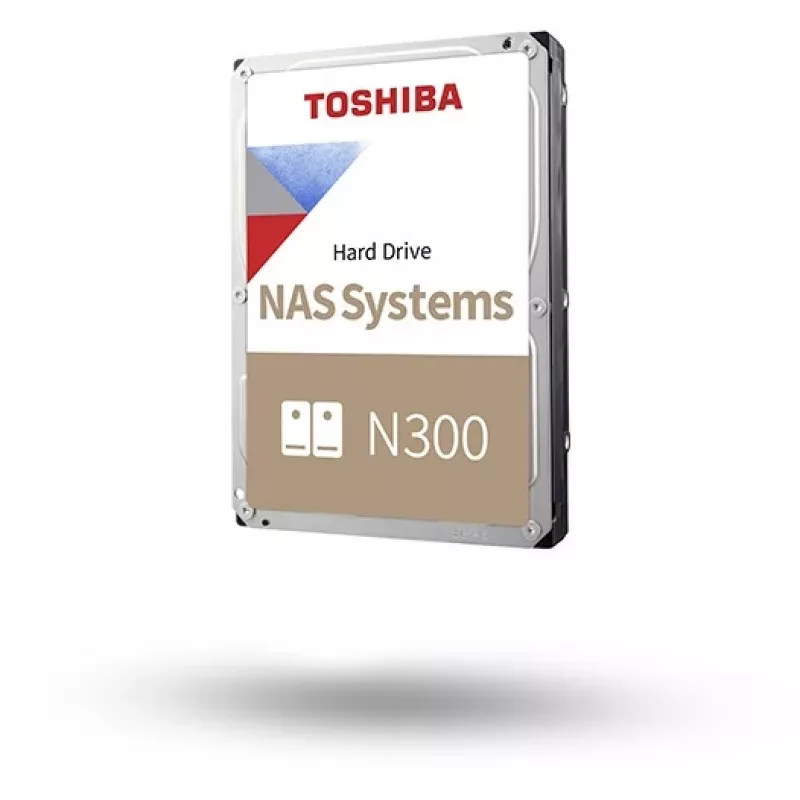 Toshiba N300 8TB NAS Festplatte 7200RPM 256MB Cache SATA III 3.5-Zoll Retail