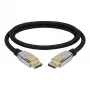 GOOD CONNECTIONS Premium DisplayPort 2.0 Kabel, 54 Gbit/s, UHBR 13.5, 4K @240Hz / 8K @60Hz, Vollmetallstecker, Kupfer, 3m, Schwarz