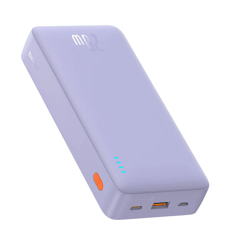 Baseus Airpow - 20.000 mAh 20W Powerbank (Lila)