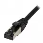 Synergy21 Patchkabel RJ45, CAT8.1 2000MHz, 5m, Schwarz, S/FTP, TPE/LSZH (SuperFlex), AWG26