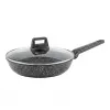 Extralink Home SF-1129-20CM Granit-Antihaft-Bratpfanne 20 cm 1,2 L Schwarz