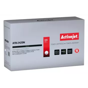 Activejet ATB-2420N Tonerpatrone Supreme Schwarz 3000 Seiten Kompatibel Brother TN-2420A