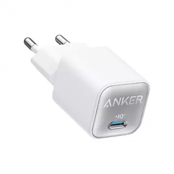 Anker 30W GaN Charger PD 3.0 USB-C White (A2698G21)