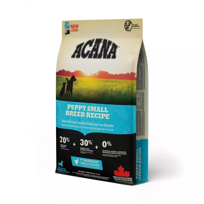 ACANA Heritage Puppy Small Breed Trockenfutter für Hunde, Huhn, 6 kg
