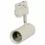 Synergy 21 GU10 Track Socket 02 für 3-Phasen-Schienensystem, Schwarz, Aluminium
