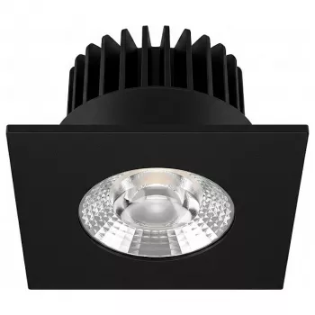 Synergy 21 LED Einbau-Deckenspot Helios Schwarz - Quadratisch - Neutralweiß