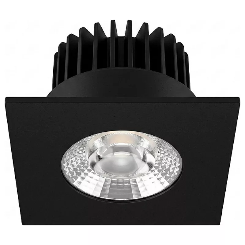 Synergy 21 LED Einbau-Deckenspot Helios Schwarz - Quadratisch - Neutralweiß