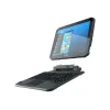 Zebra 2-in-1 Tastatur mit Touchpad und ausziehbarem Griff - hintergrundbeleuchtet - QWERTY US - für Zebra ET80, ET85