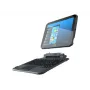 Zebra 2-in-1 Tastatur mit Touchpad und ausziehbarem Griff - hintergrundbeleuchtet - QWERTY US - für Zebra ET80, ET85