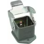 HARTING Han® 3 A Aufbaugehäuse, Druckguss-Aluminium, staubgrau, Einzelhebelverriegelung, M20 Kabeleinführung, IP65/IP67