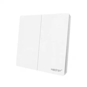 Miboxer Synergy 21 LED-Fernbedienung 2,4 GHz Dual White CCT Kabelloses Dimmpanel Weiß (PUSH3-2)