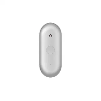 PLAUD NotePin S Silber AI Voice Recorder, 64 GB, 300 mAh, USB-C, Silber