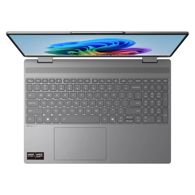 Lenovo IdeaPad 5 2-in-1 15AGP11 Copilot+ PC 83UM0006GE 2-in-1-Laptop, 15,3 Zoll WQXGA OLED Touch 165Hz, AMD Ryzen AI 7 445, 16GB DDR5, 512GB SSD, Windows 11 Home, deutsche Tastatur