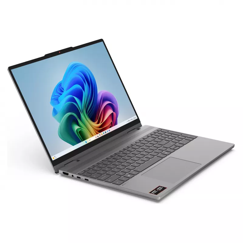 Lenovo IdeaPad 5 2-in-1 15AGP11 Copilot+ PC 83UM0006GE 2-in-1-Laptop, 15,3 Zoll WQXGA OLED Touch 165Hz, AMD Ryzen AI 7 445, 16GB DDR5, 512GB SSD, Windows 11 Home, deutsche Tastatur