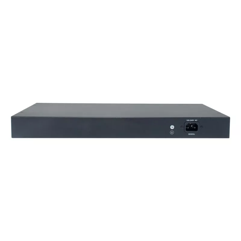 LevelOne 12-Port L3 Managed 10-Gigabit Switch, 8 x 1G/2.5G/5G/10G RJ45, 4 x 1G/2.5G/10G SFP+ Uplinks, 240Gbps Non-Blocking Fabric, 19-Zoll Rackmount
