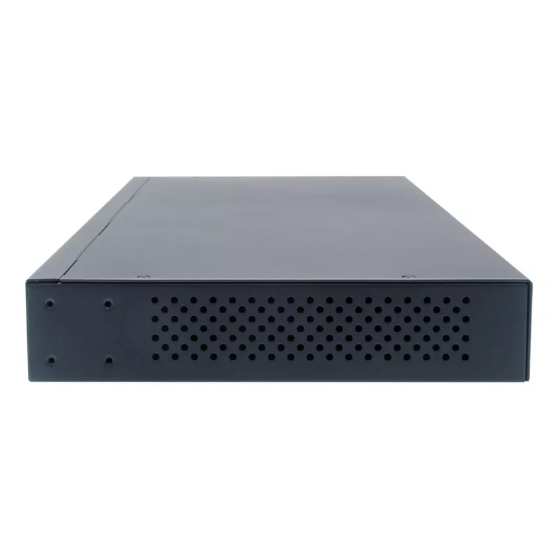 LevelOne 12-Port L3 Managed 10-Gigabit Switch, 8 x 1G/2.5G/5G/10G RJ45, 4 x 1G/2.5G/10G SFP+ Uplinks, 240Gbps Non-Blocking Fabric, 19-Zoll Rackmount