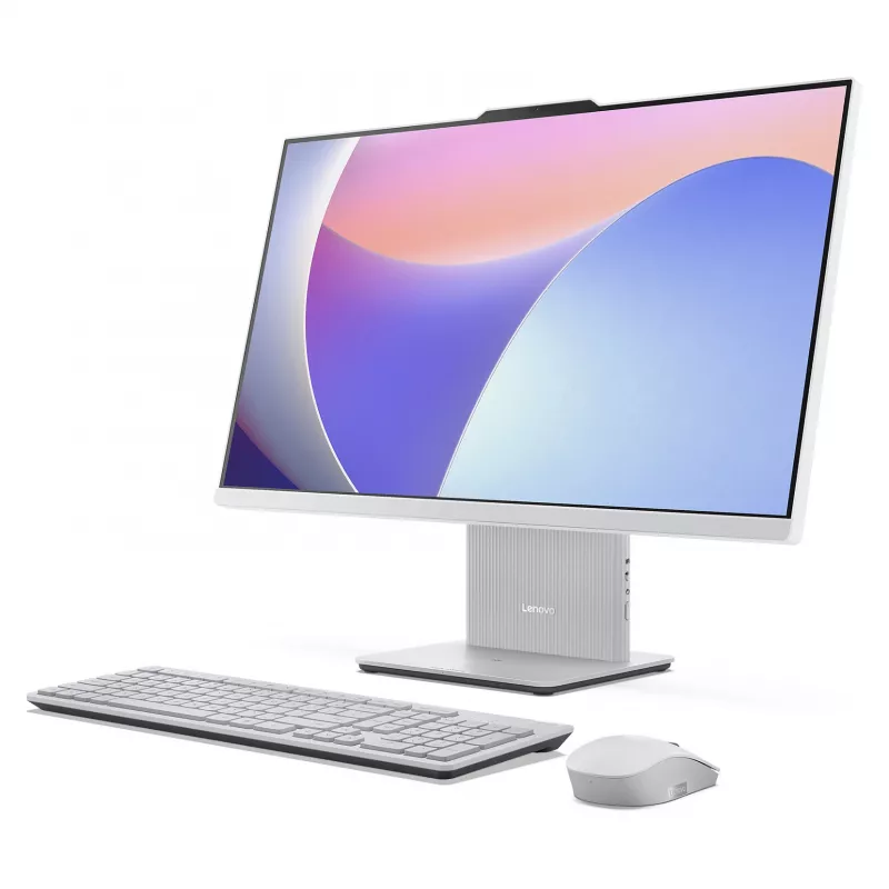 Lenovo IdeaCentre AIO 3 27ARR9 All-in-One PC, 27 Zoll FHD IPS Display, AMD Ryzen 7 7735HS, 16GB DDR5 RAM, 512GB SSD, Windows 11 Home, Storm Grey