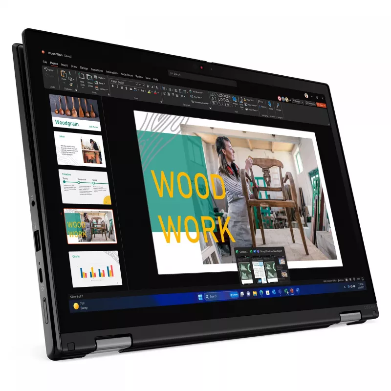 Lenovo ThinkPad L13 2-in-1 G5 Intel Core Ultra 5 135U 32GB RAM 256GB SSD 13.3 Zoll Touch WUXGA Windows 11 Pro Schwarz