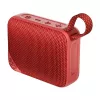 QCY SP2 Tragbarer Bluetooth-Lautsprecher (Rot) - IP67 wasserdicht, RGB-Beleuchtung, TWS-Stereo