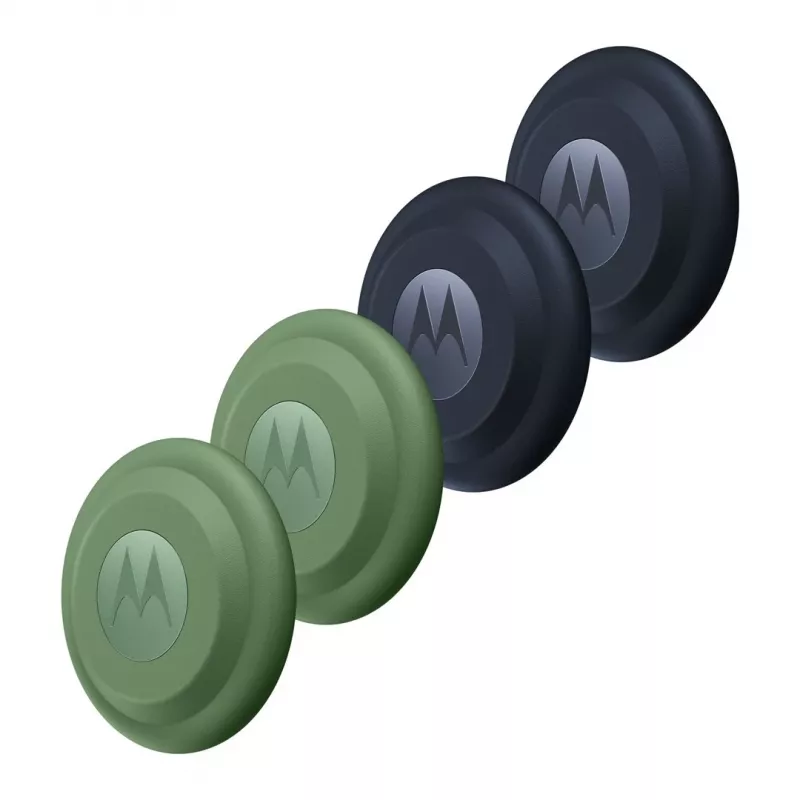 Motorola Moto Tag 4er-Pack, Jade Green + Midnight Blue
