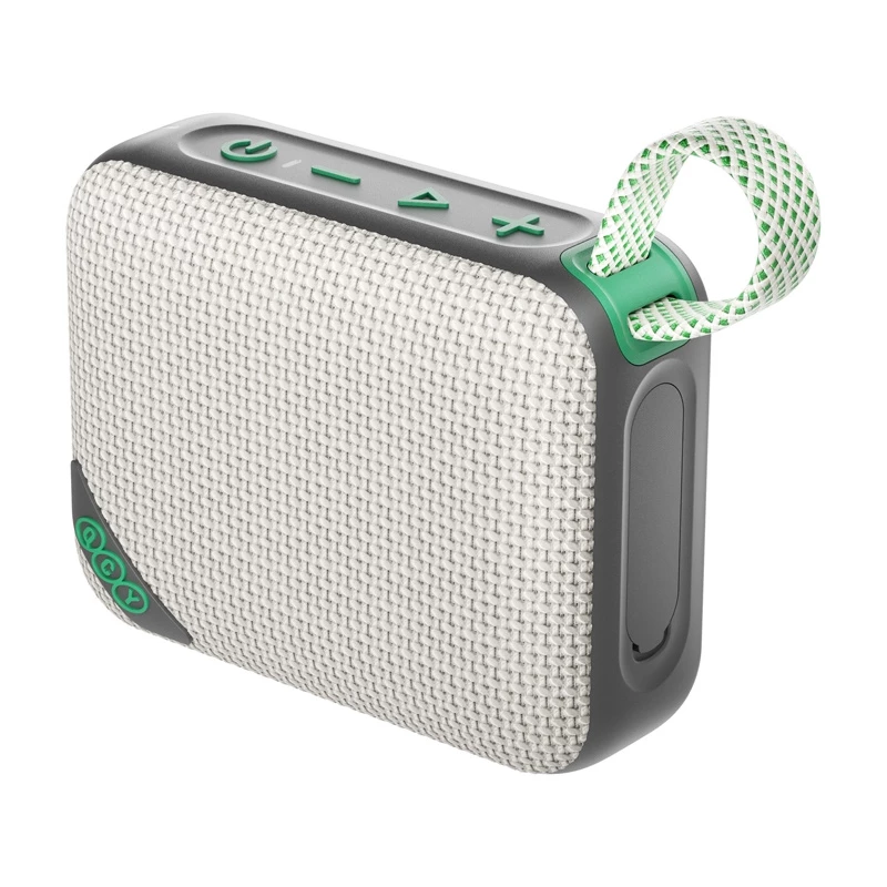 QCY SP2 Wireless Speaker (Brown) - Tragbarer Bluetooth 5.3 Lautsprecher mit RGB-Beleuchtung, IPX5, TWS