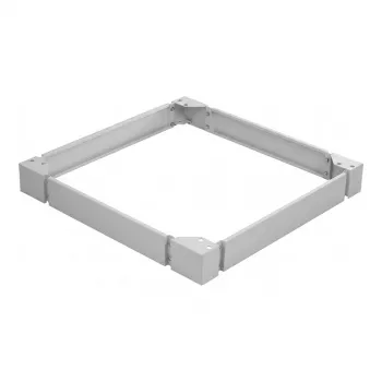EFB-ELEKTRONIK Sockel für 800x1000mm Schrank, 100mm Höhe, Grau (RAL 7035) PEL-SOK80VV.GR