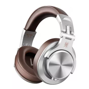 OneOdio A71 Brown Over-Ear Wired Headphones mit 40mm Neodym-Treibern, faltbar, schwenkbare Ohrmuscheln, 2 Kabel