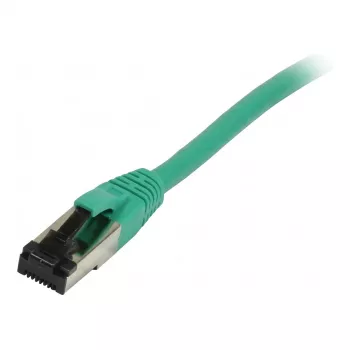 Synergy21 Patchkabel RJ45, CAT8.1 2000MHz, 7,5m, Grün, S/FTP, TPE/LSZH SuperFlex, AWG26