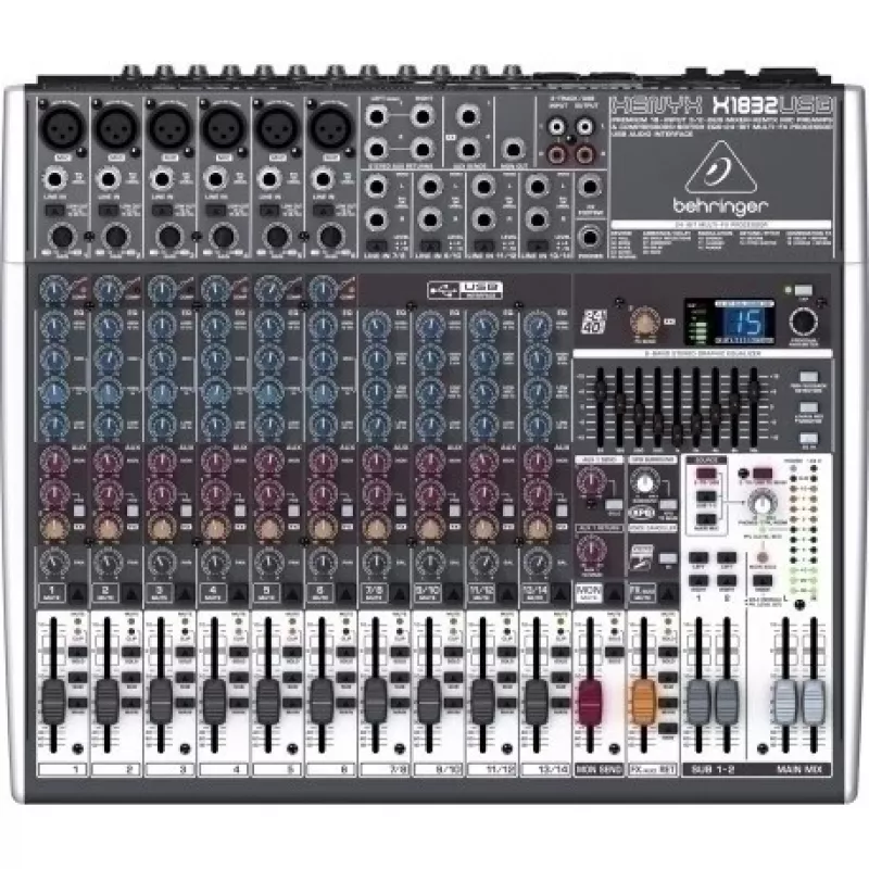 Behringer X1832USB Audio Mixer 18 Kanäle