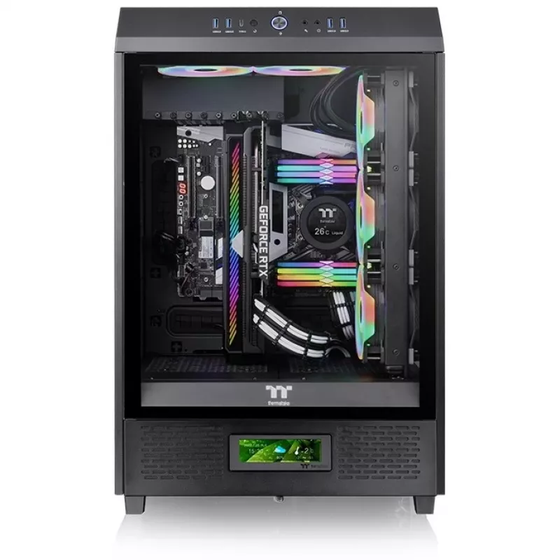 Thermaltake LCD Panel Kit Schwarz für The Tower 500