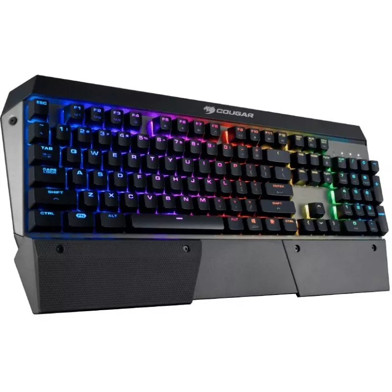 COUGAR Attack X3 RGB Mechanische Gaming-Tastatur Cherry MX Silver