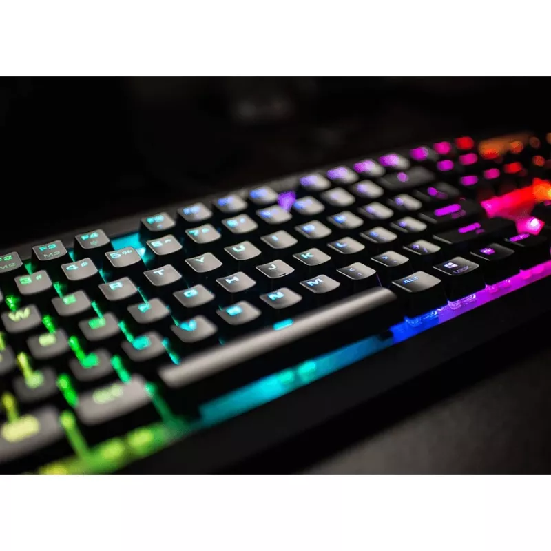 COUGAR Attack X3 RGB Mechanische Gaming-Tastatur Cherry MX Silver