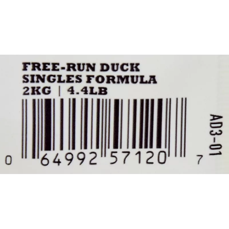 ACANA Singles Free-Run Duck Trockenfutter für Hunde, 2 kg