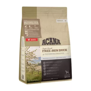 ACANA Singles Free-Run Duck Trockenfutter für Hunde, 2 kg