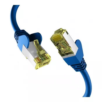 EFB-Elektronik RJ45 Patchkabel Cat.6A S/FTP LSZH Draka UC900 TM31 Blau 0,15m