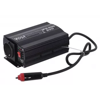 VOLT POLSKA IPS-600 DUO 12V 24V/230V 300/600W Reiner Sinus-Wechselrichter
