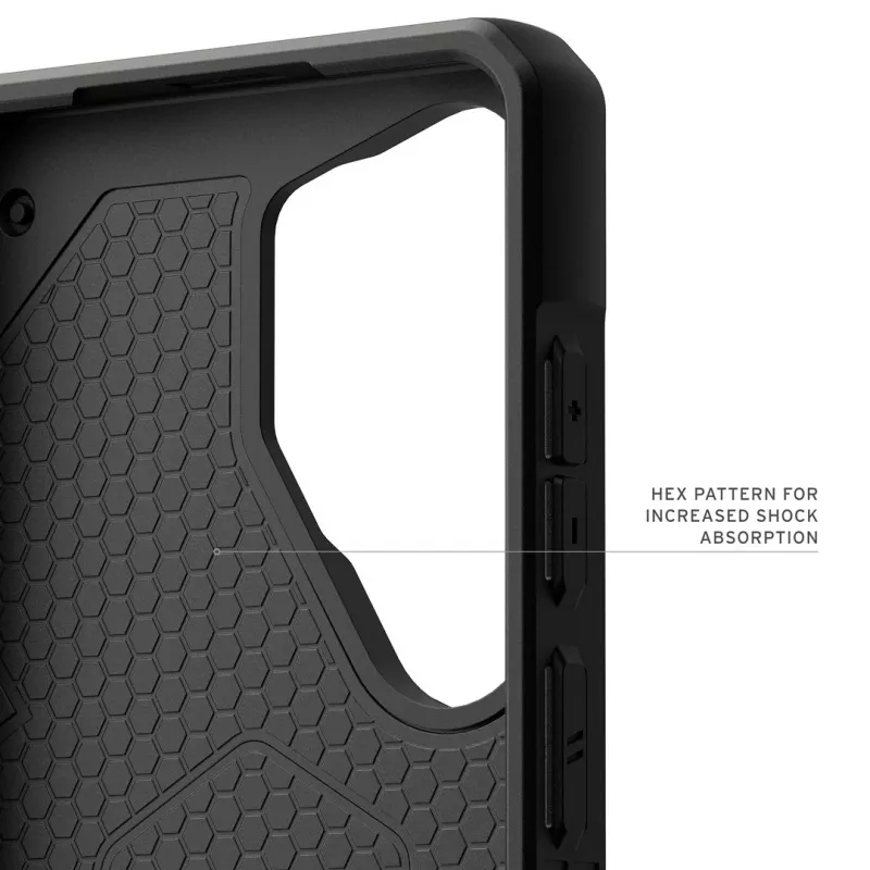URBAN ARMOR GEAR UAG Monarch Pro Case mit Magnetmodul für Samsung Galaxy S26 Ultra (Kevlar Mallard Blue)