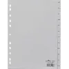 DURABLE Monthly Index A4 Januar-Dezember Hochformat 12-Tab Polypropylen Grau (6514-10)